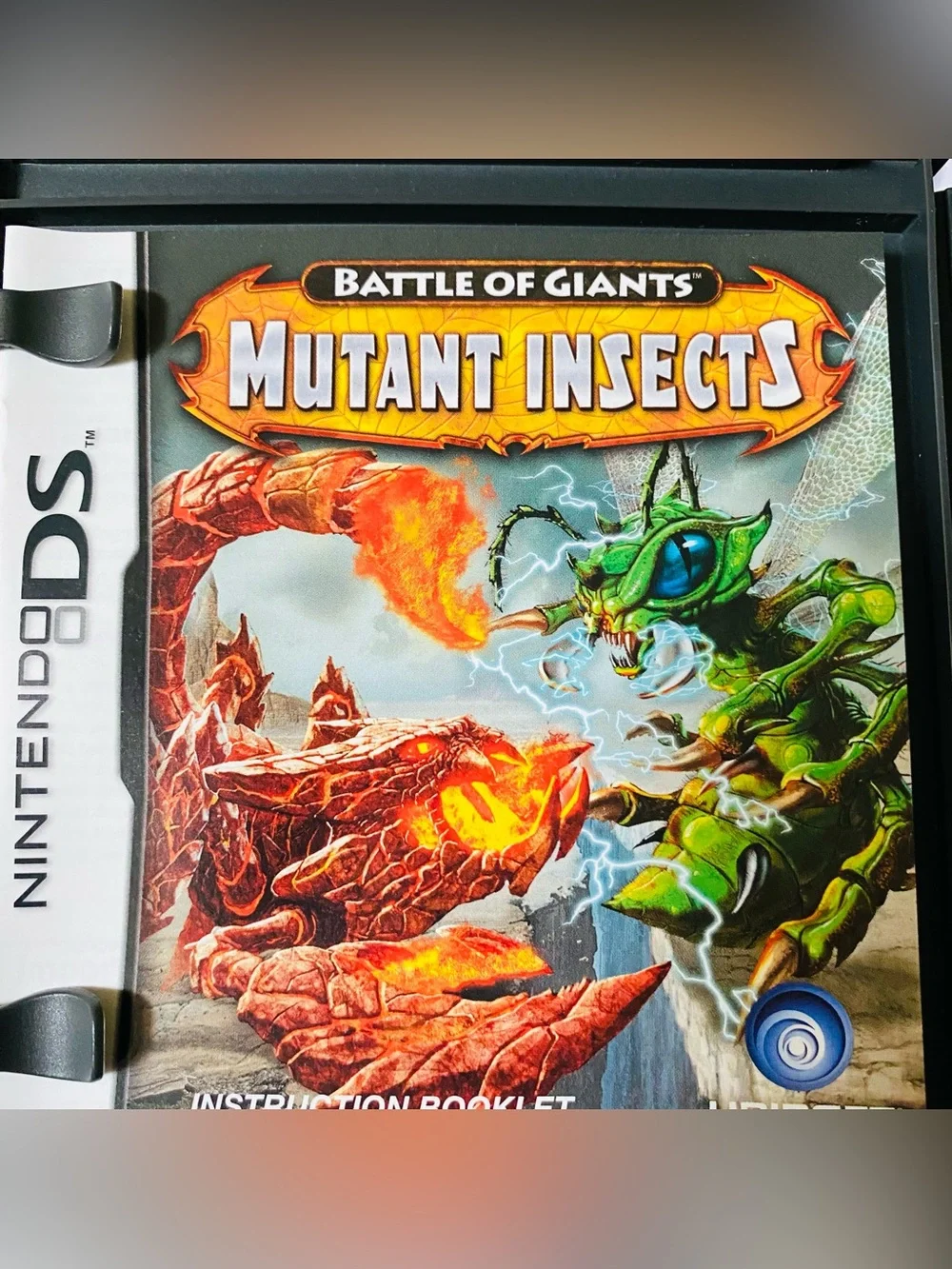 Nintendo Mutant Insects EUC includes box, game, pamphlet